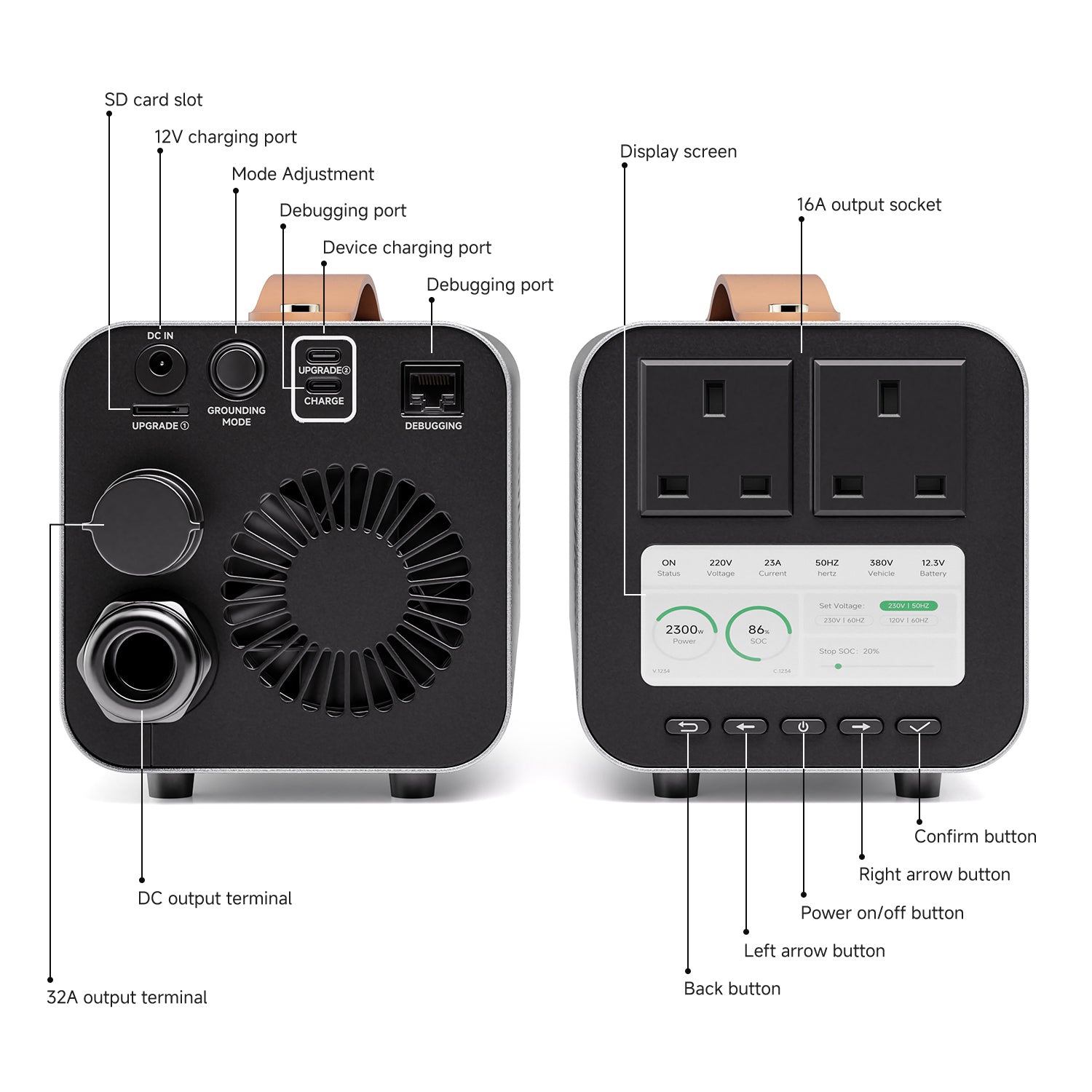 RoamEnergy PowerBridge Pro UK emergency backup power for selected household loads